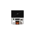 thumbnail image 5 of Corner Fireplace TV Stand Entertainment Center for TVs up to 55 Inch - White/Black, 5 of 7