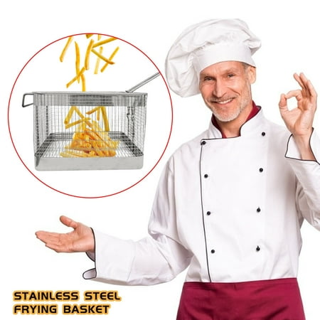 

LnjYIGJ Stainless Steel Frying Basket Non-Stick Oil Sieve Cooking Tool Multiway PACK Baskets