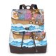 thumbnail image 1 of Easygdp Rainbow Animals on Noah's Ark Mochila de Cuero para Mujeres, Bolso de Hombro, Bolsos de Mano de Moda para Trabajo y Viajes, 1 of 4