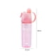 thumbnail image 1 of Spray Cool Mist Bottle Verano Ciclismo Botella de agua portátil para deportes (rosa) Sywqhk Libre de BPA, 1 of 7
