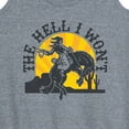 thumbnail image 3 of Instant Message - The Hell I Wont Cowgirl - Women's Racerback Tank Top, 3 of 6