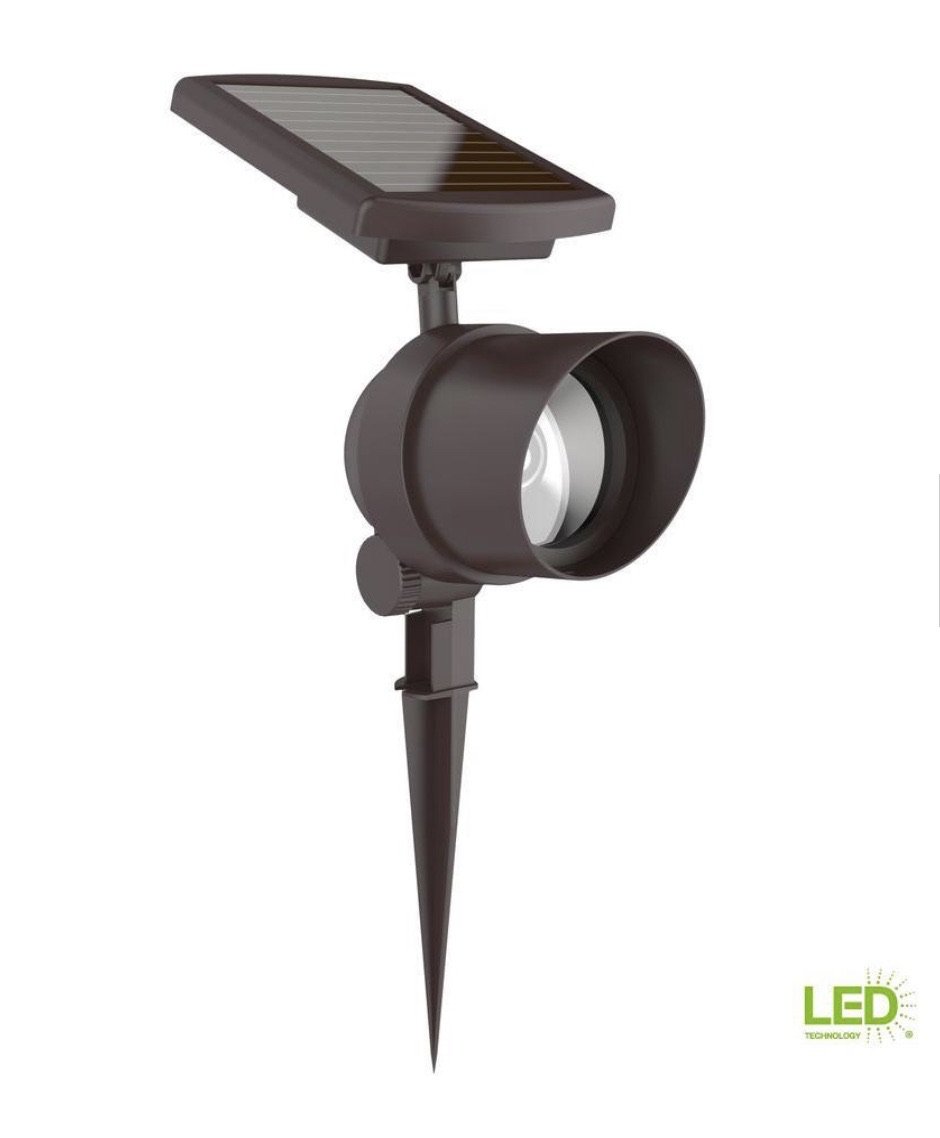 hampton bay 45 lumens solar