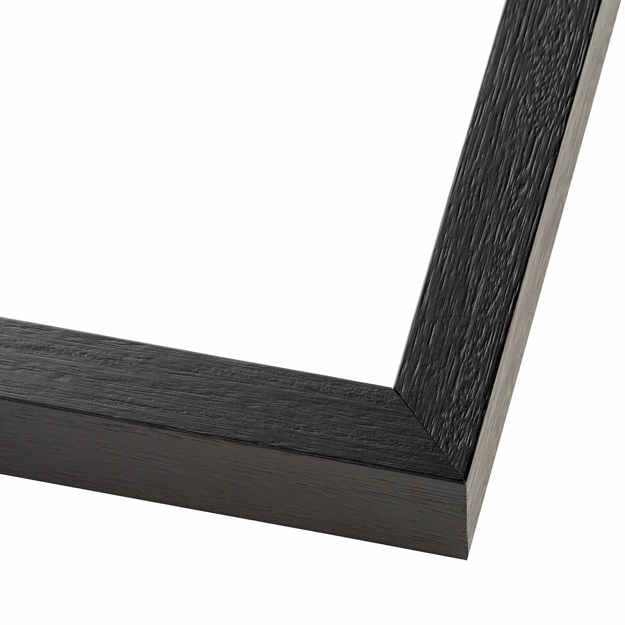 45x15 Shadow Box Frame Black | 1 Inches Deep Real Wood Farmhouse Shadowbox Display Frame | UV
