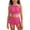 Pink, variant on Girls Tankini Swimsuit 2 Piece Set – UPF 50 Short Sleeve Bathing Suit with Shorts & Ruffle Top, Toddler Swimsuit for Beach Vacation Summer, Age 12-16(Light Blue/13Y)