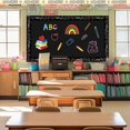 thumbnail image 7 of 160ft Back to School Border for Bulletin Board, ABC Classroom Decoration, 6 Rolls Apple Drawing Crayon Bulletin Board Border Rolls for Back to School Chalkboard Whiteboard Poster Decor, 7 of 7
