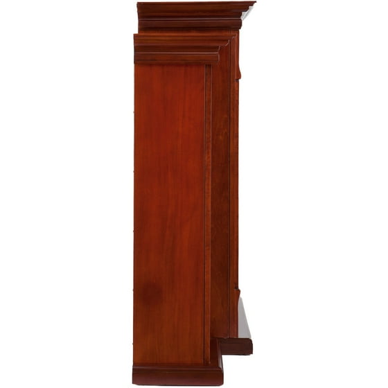 Harper Blvd Dublin 70 Inch Mahogany Bookcase Electric Fireplace Harper Blvd Dublin 70 Inch Mahogany Bookcase Electric Fireplace With Remote Com