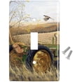 thumbnail image 2 of Tractor on the Farm Plastic Wall Decor Toggle Light Switch Plate Cover, 2 of 4