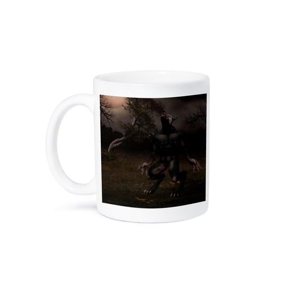 3dRose, Werewolf Howling At The Moon, 11oz Mug