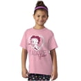 thumbnail image 4 of French Betty Boop Kiss J'Adore You Girls Kids T Shirt Tees Teen Brisco Brands XS, 4 of 5