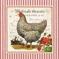 thumbnail image 3 of Babbitt, Gwendolyn 15x15 Black Modern Framed Museum Art Print Titled - French Hen, 3 of 5