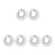 thumbnail image 4 of Minnieouse 1 par de pendientes de cristal para mujer, joyería de moda para boda, accesorios de regalo personalizados para madre e hija, plata Type1 NO1 Minnieouse CBP227472, 4 of 6