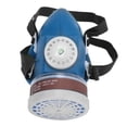 thumbnail image 1 of Pieza Facial De Gas, Cabezal De Filtro Autocebante Portátil Seguro, Protección Facial De Pintura De Media Cara Montada Para Gasolina De Tetróxido De Carbono De Benceno, 1 of 8