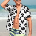 thumbnail image 3 of Fotbe Gear Tools Hawaiian Shirt for Men Unisex Summer Beach Casual Short Sleeve Cotton Linen Button Down Shirts-X-Large, 3 of 5