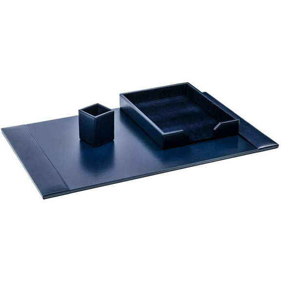 24Kt Gold Tooled 3-Piece Desk Pad Kit