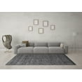 thumbnail image 3 of Ahgly Company Indoor Rectangle Abstract Gray Modern Area Rugs, 5' x 8', 3 of 4