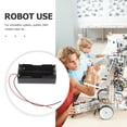 thumbnail image 4 of 5 Pcs 2 * 3.7V AA Étui Porte-Pile avec Fils Porte-Pile (Noir), 4 of 8