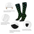 thumbnail image 4 of Bingfone Compression Socks for Women and Men Long Socks for Running Athletic Cycling Nurse-Poker Shapes, 4 of 8