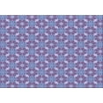 thumbnail image 1 of Ahgly Company Indoor Rectangle Patterned Denim Blue Area Rugs, 2' x 4', 1 of 6