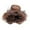 Coffee, variant on Elegant Women's Fascinator Cap for Tea Party Wedding Events and