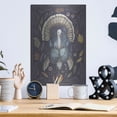 thumbnail image 6 of Luxe Metal Art 'Rainbow Harvest II' by Grace Popp, Metal Wall Art, 12"x16", 6 of 9