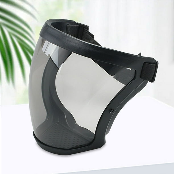 Máscara de protección laboral con filtro para protección de ojos/nariz/boca para hombres y mujeres