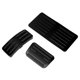 thumbnail image 1 of Juego de cubierta de transmisión automática de aluminio con pedal de pastillas de freno de coche antideslizantes apto para BYD Song (negro), 1 of 8