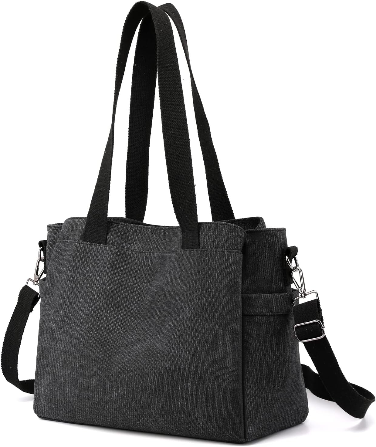 Gothic Church Raven Shoulder Bag – Corduroy Tote For Women, Adjustable Strap, Large Capacity - View #8