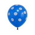 thumbnail image 4 of 12 globos de látex de 12 pulgadas con lunares rojos, negros, azules y verdes, decoración para fiestas de cumpleaños de mariquitas, suministros para fiestas de baby shower para niñas, 4 of 5