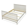 thumbnail image 2 of Sorelle 221 Wooden Full Size Conversion Bed Rail in Weathered White, 2 of 2
