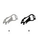 thumbnail image 4 of Riwesomey Tarjeta multifuncional 16 en 1, herramienta con forma de tigre, abridor de botellas, llave inglesa, accesorios de reparación de apriete Artesanía Negro Nigrescencia Riwesomey TO011498-02, 4 of 6
