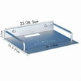 thumbnail image 2 of Jcity Space-Saving Wall-Mounted Bracket, Lightweight Aluminum TV Set-Top Box & Router Holder, Modern Minimalist Design, 5kg Heavy-Duty Capacity, Easy Installation, Versatile Placement for, 2 of 6