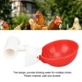 thumbnail image 4 of Gobelet d'Arrosage pour Poulet Bol d'Alimentation pour Poulet Gobelet d'Arrosage Automatique pour Poussin Bol d'Alimentation Automatique pour Poulet Bol à Boire pour Poussin 12 Ensembles de Gobelets d'Arrosage pour Poulet, 4 of 8