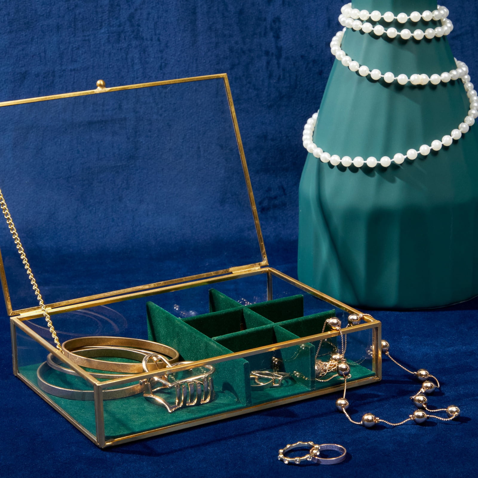 7 Drawers Clear Acrylic Jewelry Organizer - Clear Jewelry Box, Jewelry Case  Storage for Women - Homeitusa