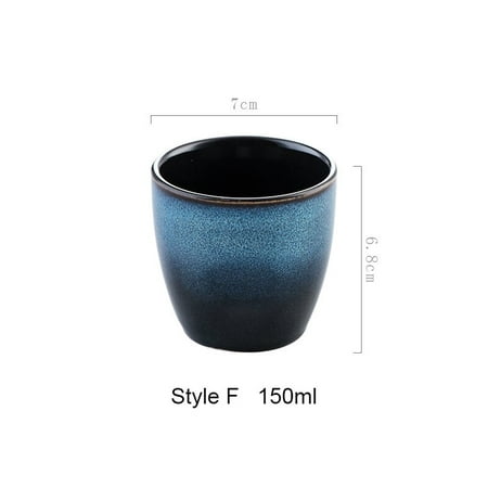 

ceramic teacup kiln change porcelain teacups chinese kung fu cup 150ml