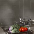 thumbnail image 5 of Aspect Peel and Stick Backsplash Leather Glass Tile for Kitchen and Bathrooms (15 sq ft Kit), 5 of 6