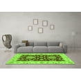 thumbnail image 3 of Ahgly Company Indoor Round Oriental Green Traditional Area Rugs, 3' Round, 3 of 4