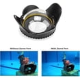 thumbnail image 2 of Meikon Fisheye Wide Angle Dome Port Len Shade Cover for Camera Diving Housing, 2 of 8