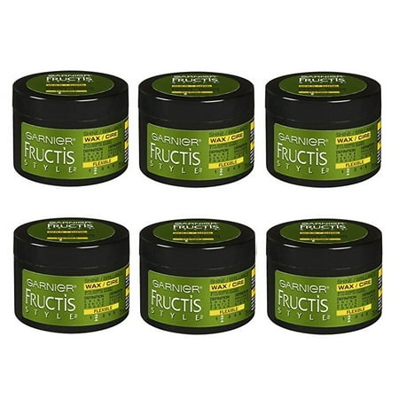 Garnier Fructis Style Shine Wax Flexible 2 2 5 Oz Pack Of 6