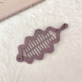 thumbnail image 3 of ONLYEOR Purple Wave Style Vertical Ponytail Clip, Simple Twisting Banana Hair Clips, Hair Accessories for Women, For Daily & Party, 3 of 6