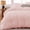 Pink, variant on Sleep Zone Washed Microfiber 100gsm Duvet Cover Set, All Season Bedding, Twin/Twin-XL Pink