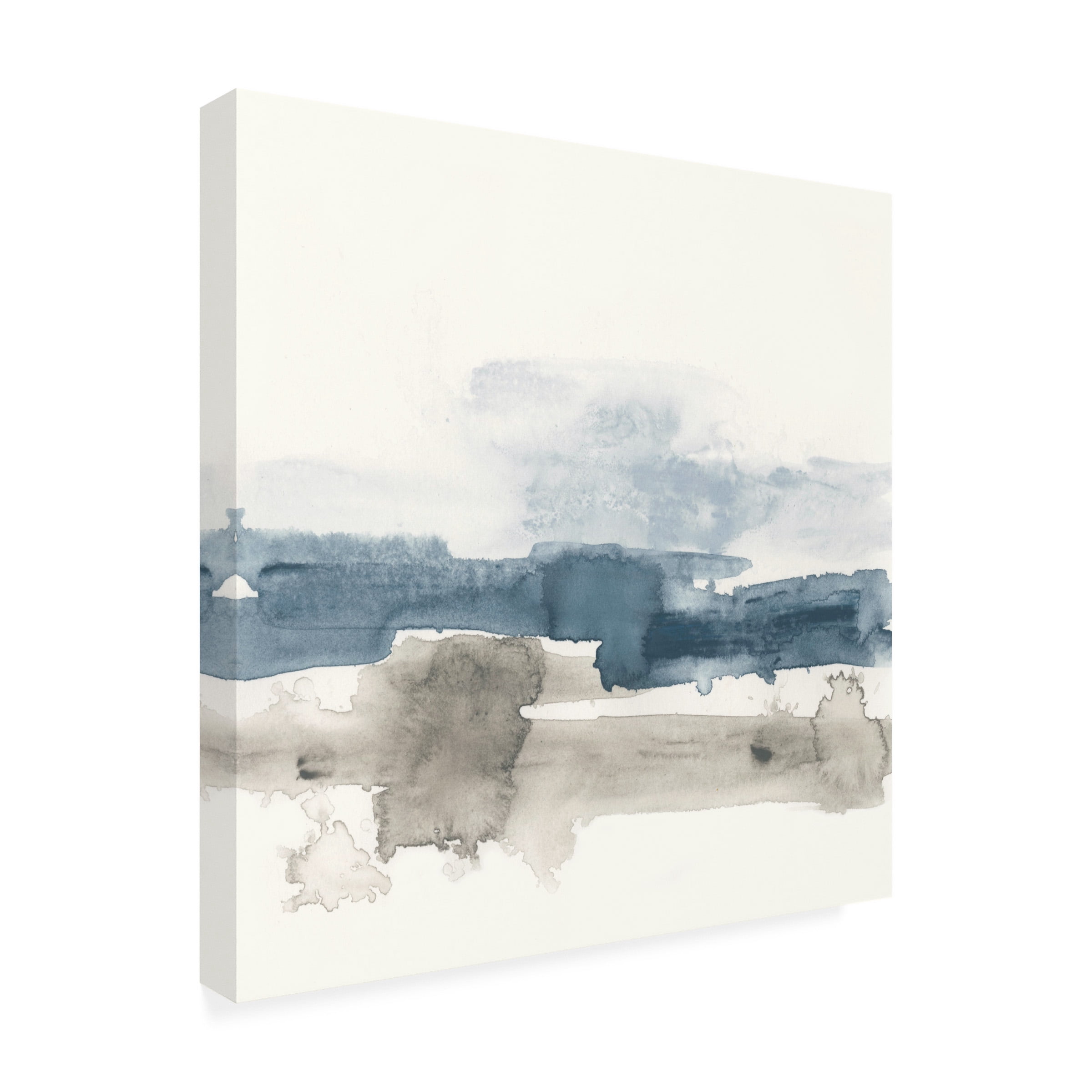 June Erica Vess 'Shoreline Blues II' Canvas Art
