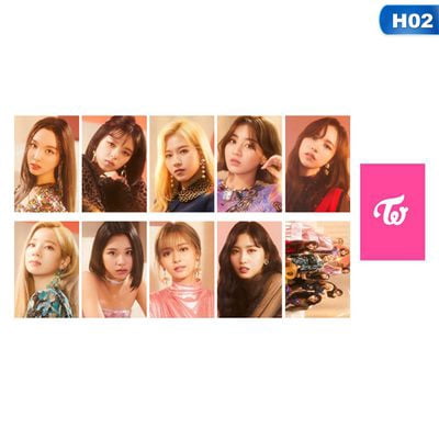 Kaboer Kpop Twice Mini Album Feel Special Photocard Photobook Poster Lomo Cards Gift For Fans H04 95 4cm 10pcs Set Walmart Com Walmart Com