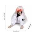 thumbnail image 3 of Voice Control Halloween Skull, Animated Skull Decoration with Sound Effects and Light, Scary Halloween Props for , Spooky Home Decor Indoor Outdoor, 3 of 6