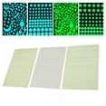 thumbnail image 1 of Glowing Star Wall Sticker, 3pcs Fluorescent PVC Glowing Wall Decor Sticker DIY Decorative Self Adhesive  for Ceiling for Children, 1 of 8