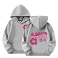 thumbnail image 4 of Odeerbi Kids Boys Girls Hoodies Fall Winter Pullover Hooded Sweatshirts Children's Long Sleeve Pattern Sweatshirt Round Neck Top Kids Clothes Gray, 4 of 5