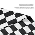 thumbnail image 4 of Black White Checkerboard Garden Flag Double Sided 12 x 18 Inch Outside Yard Decoration Outdoor Flag, 4 of 6