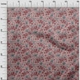 thumbnail image 3 of oneOone Cotton Flex Pink Fabric Florals Craft Projects Decor Fabric Printed By The Yard 40 Inch Wide, 3 of 5
