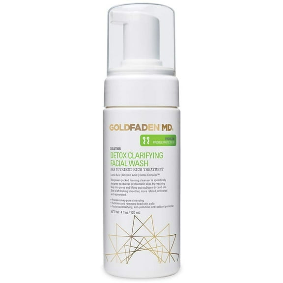 Goldfaden MD Detox Clarifying Facial Wash, 4 fl oz