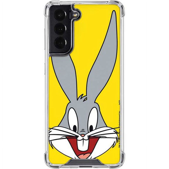 Skinit Cartoons Bugs Bunny Zoomed In Galaxy S22 Clear Case
