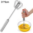 thumbnail image 1 of Stainless Whisks, Semi-automatic Egg Whisk Beater Mixer, Easy Use And Save Much Energy During Beating Mixing Stirring For Kitchen, Easy Whisk, 1 of 3
